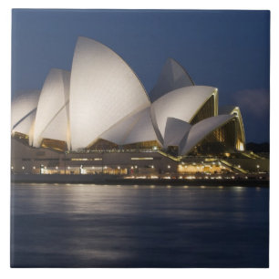Carreau En Céramique Australie, Sydney. Opéra de nuit le