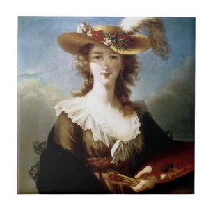 Carreau En Céramique Autoportrait de ~ d'Elizabeth Vigee-Le Brun