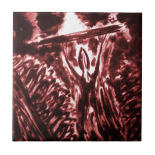 Carreau En Céramique Avertir le mal