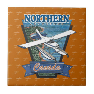 Carreau En Céramique Aviation Canada Northern Adventure