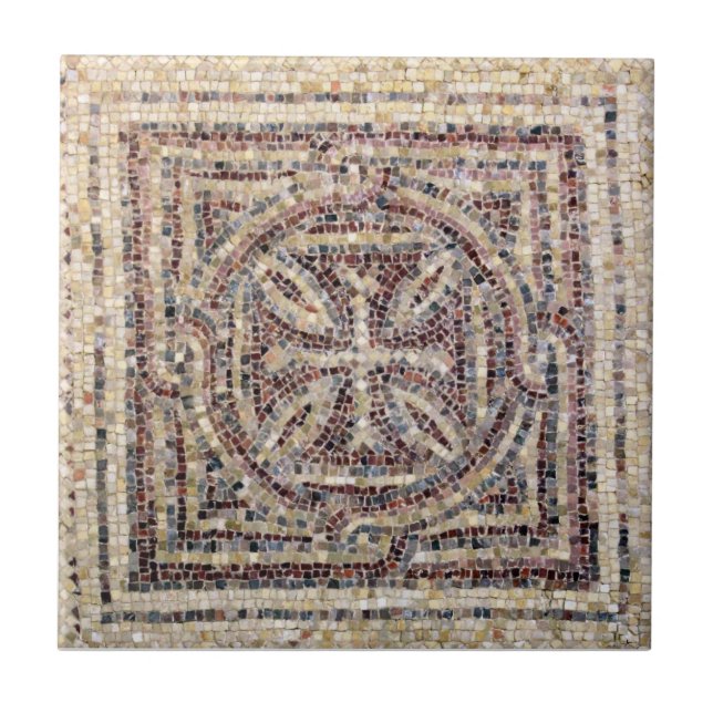 Carreau En Céramique Azulejo Exclusif de Mosaïque d'Israël (Devant)