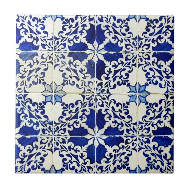 Carreau En Céramique Azulejos, Portuguese Tiles (Devant)