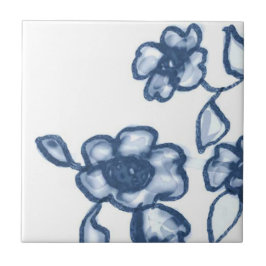 Carreau En Céramique B1 - tuile murale de panier de Delft - B1