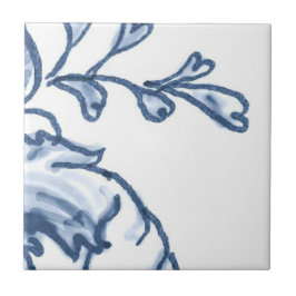 Carreau En Céramique B6 - Tuile murale de panier de Delft - B6