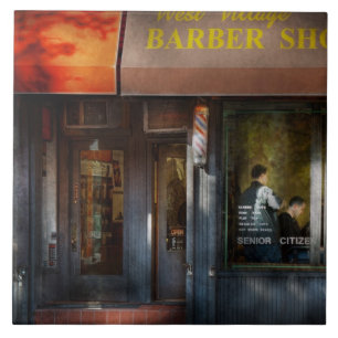 Carreau En Céramique Barber - NY - West Village Barber Shop