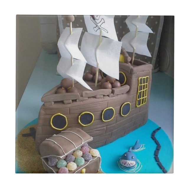 Carreau En Céramique Bateau 1 (Devant)