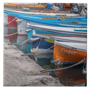Carreau En Céramique Bateaux de pêche vue céramique