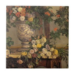 Carreau En Céramique Bazille - Fleurs