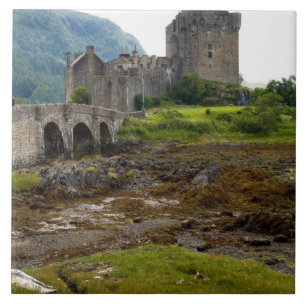 Carreau En Céramique Beau château d'Eileen Donan dans l'ouest de Dorni