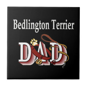 Carreau En Céramique Bedlington Terrier Dad