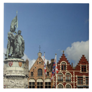 Carreau En Céramique Belgique, Brugge (aussi appelé Brug ou Bruge). UNE