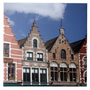 Carreau En Céramique Belgique, Brugge (ou Brug ou Bruge). UNESCO 2