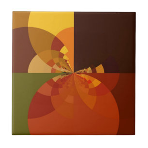 Carreau En Céramique Belle Terre Art Abstrait Imprimer