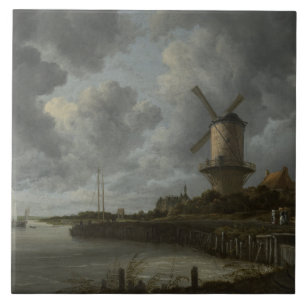 Carreau En Céramique Bij néerlandais Duustede, Ruisdael de Wijk de