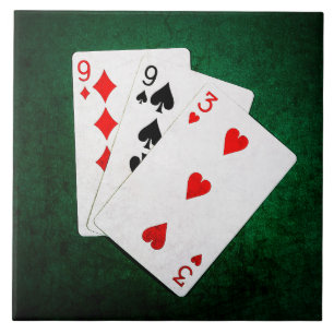 Carreau En Céramique Blackjack 21 point - Neuf, Neuf, Trois