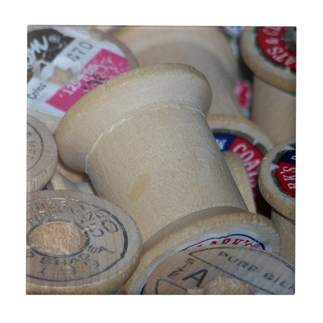 Carreau En Céramique Bobines vides (Devant)