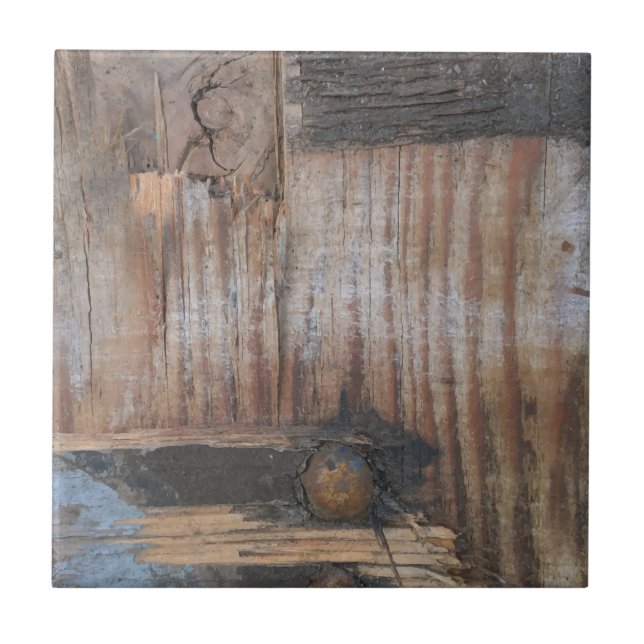 Carreau En Céramique Bois de son I (Devant)