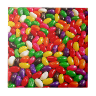 Carreau En Céramique Bonbons de jellybean colorés