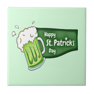 Carreau En Céramique Bonne bière St. Patricks Day