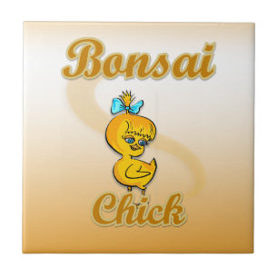 Carreau En Céramique Bonsai Chick
