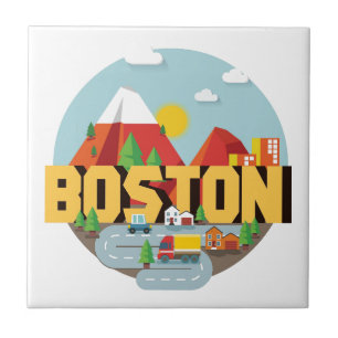 Carreau En Céramique Boston comme destination