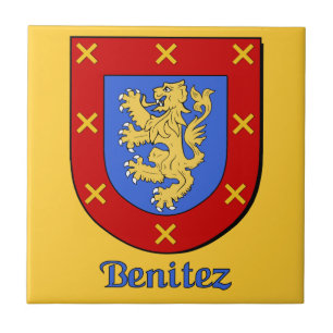 Carreau En Céramique Bouclier de la famille Benitez