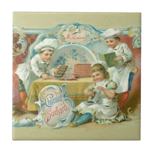 Carreau En Céramique Boulangeries au chocolat Antique