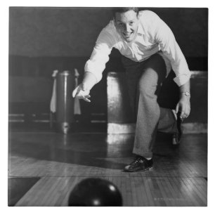 Carreau En Céramique Bowling d'homme