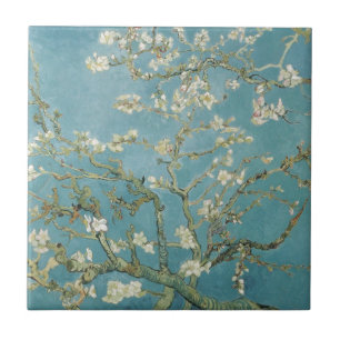 Carreau En Céramique Branches de Vincent van Gogh d'arbre d'amande