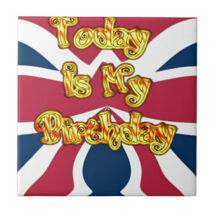 Carreau En Céramique British Birday Gifts Art Print