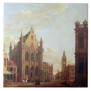 Carreau En Céramique Bruges, 1824 (huile sur le panneau)