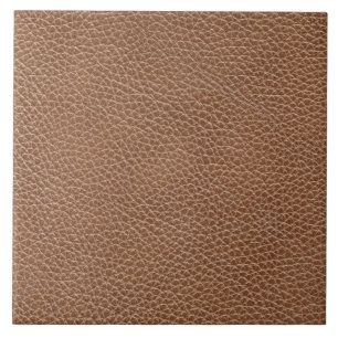 Carreau En Céramique Brun naturel en cuir de Faux