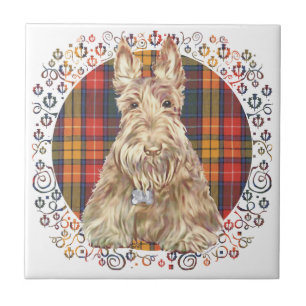 Carreau En Céramique Buchanan Tartan Scottie