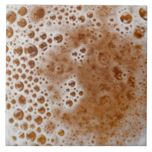 CARREAU EN CÉRAMIQUE BULLES DE BIÈRE