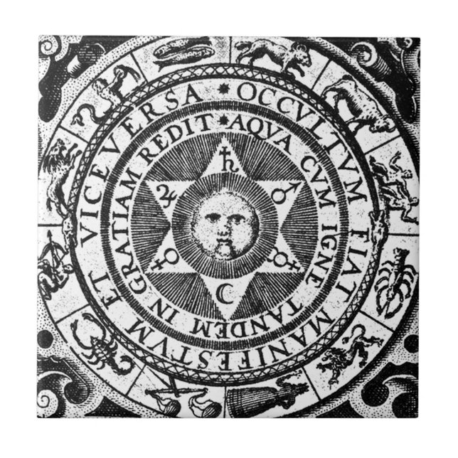 Carreau En Céramique Caché devient manifeste (Devant)