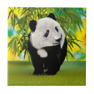 Carreau En Céramique Cadeau pour amateur d'animaux mignon ours en peluc