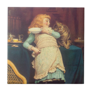 Carreau En Céramique Cajolerie Mieux que Taquinerie Charles Burton Barb