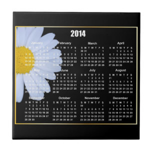 Carreau En Céramique Calendrier 2014