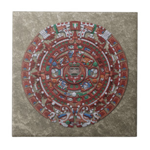 Carreau En Céramique Calendrier maya