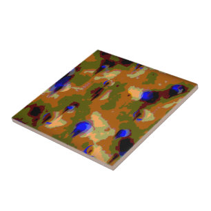 Carreau En Céramique Camouflage stand-out