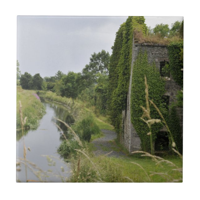 Carreau En Céramique Canal irlandais (Devant)