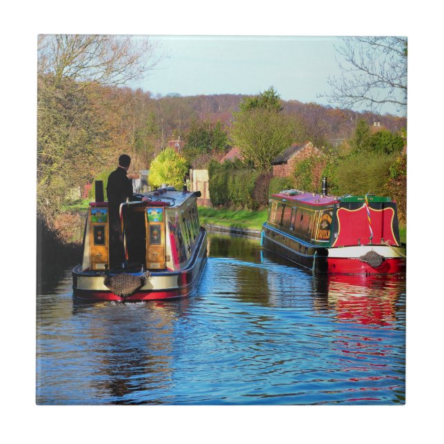 CARREAU EN CÉRAMIQUE CANAUX (Devant)