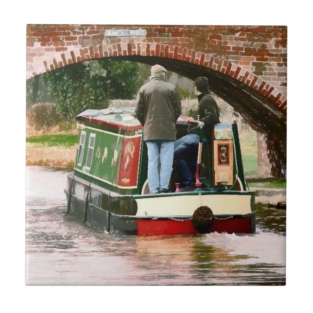 CARREAU EN CÉRAMIQUE CANAUX (Devant)