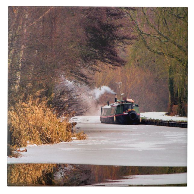 CARREAU EN CÉRAMIQUE CANAUX (Devant)