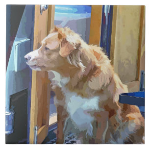 CARREAU EN CÉRAMIQUE CANAUX