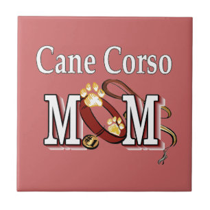 Carreau En Céramique Canne Corso Dog MOM