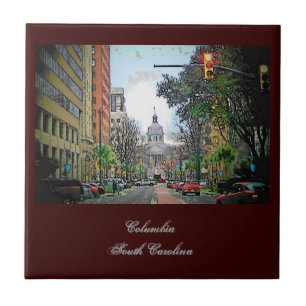 Carreau En Céramique Capitale de la Caroline du Sud