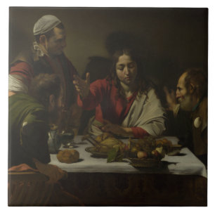 Carreau En Céramique Caravaggio - dîner chez Emmaus