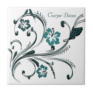 Carreau En Céramique Carpe en céramique Diem
