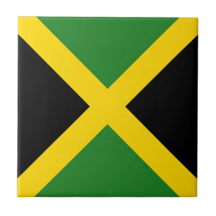 Carreau En Céramique Carreau de céramique de drapeau de la Jamaïque